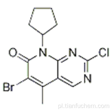 6-Bromo-2-chloro-8-cyklopentylo-5-metylopirydo [2,3-d] pirymidyn-7 (8H) -on CAS 1016636-76-2